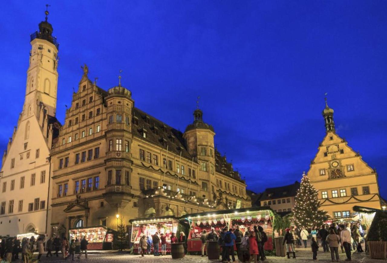 Pension Birgit Rothenburg ob der Tauber Exterior foto